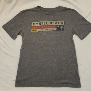 Myrtle Beach, SC Heatherd Gray T-shirt